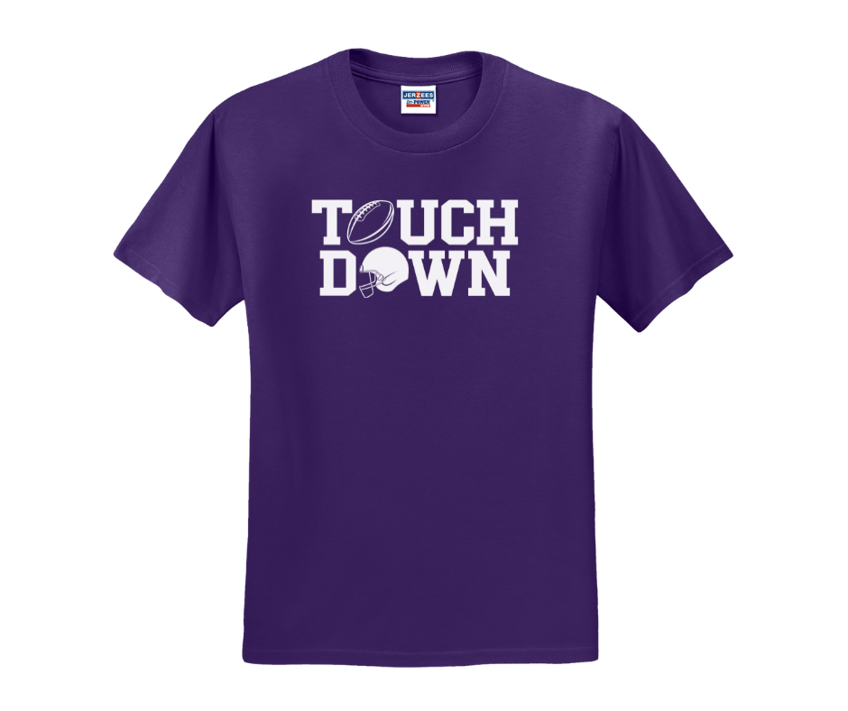 Touch Down Shirt, Football Fan Shirt, Friday Night Football Shirt (29M)