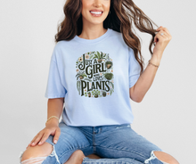 Just a Girl Who Loves Plants Shirt, Plant Shirt, Women's Shirt (1717)