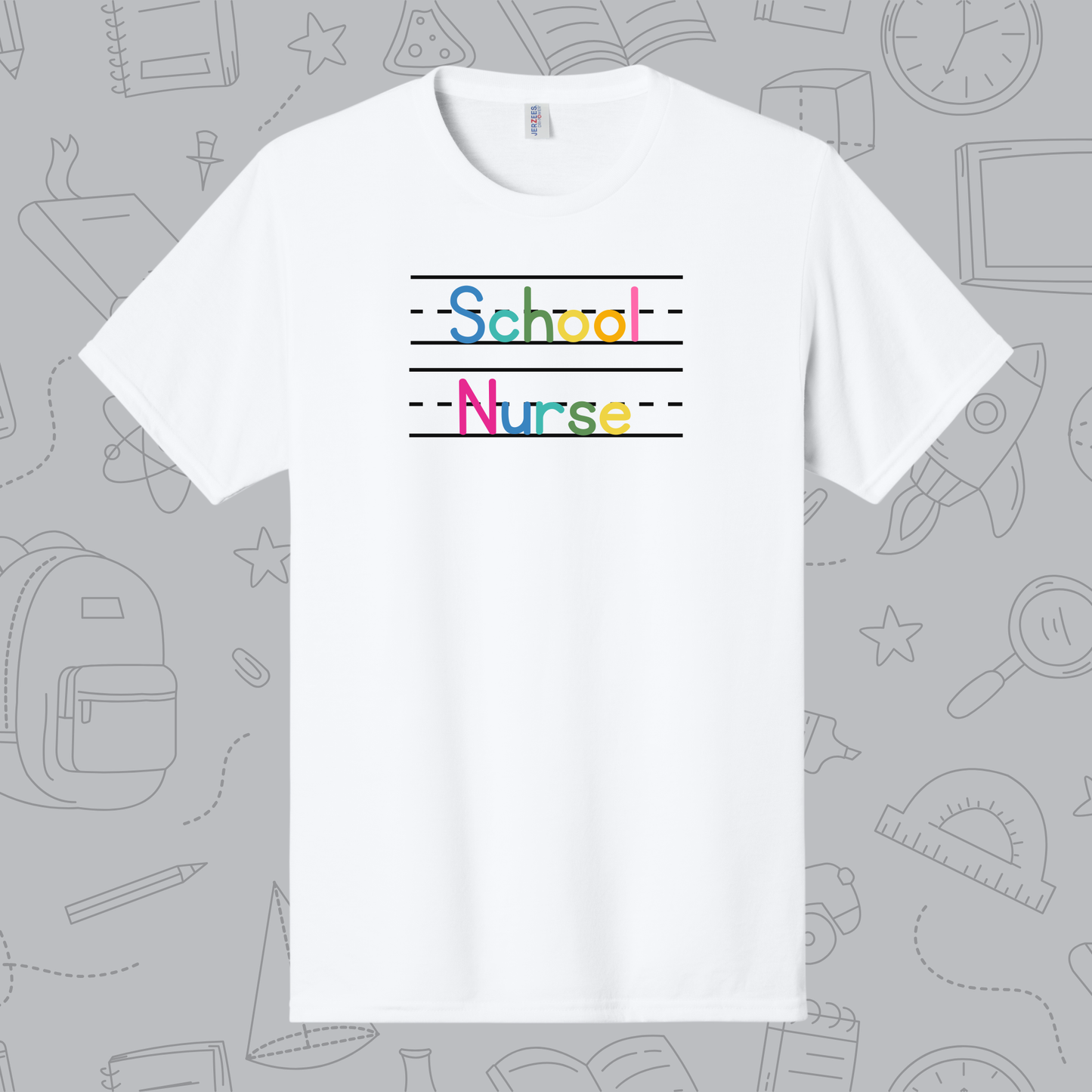 Occupations That Work in Schools Shirt, Teacher Shirt, Therapy Shirt, School Nurse, Elementary School, Teaching Assistant, Occupational Therapy, Speech Therapy, Physical Therapy, School Counselor, Substitute Teacher, Librarian, School Psychologist