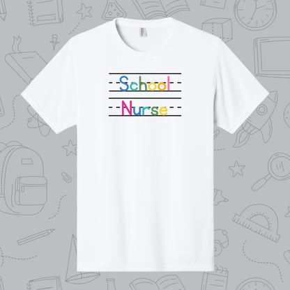 Occupations That Work in Schools Shirt, Teacher Shirt, Therapy Shirt, School Nurse, Elementary School, Teaching Assistant, Occupational Therapy, Speech Therapy, Physical Therapy, School Counselor, Substitute Teacher, Librarian, School Psychologist