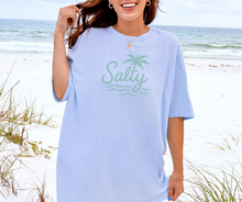 Salty Shirt, Palm Tree Shirt, Ocean Shirt, Summer Shirt, Women's Shirt (1717)