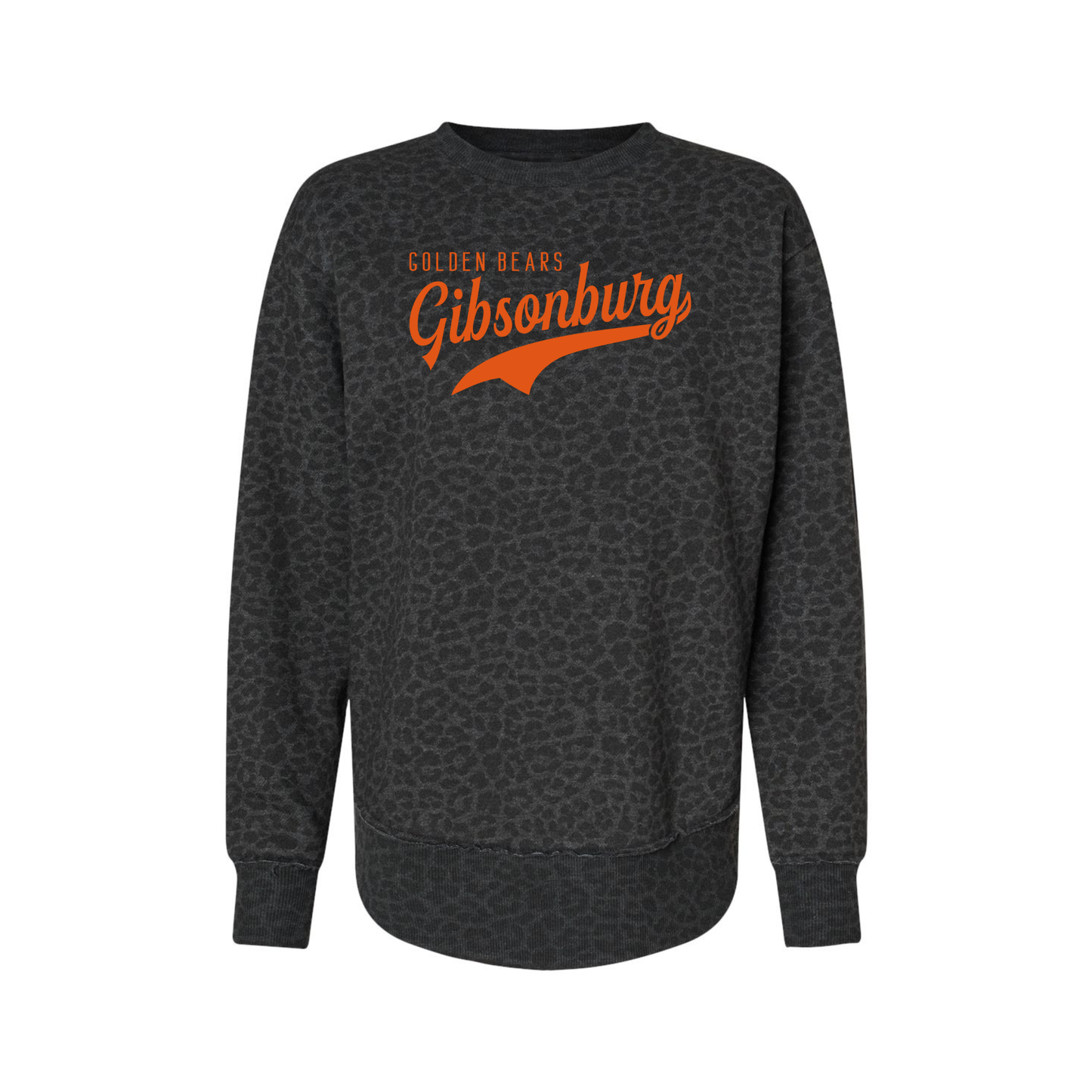 Gibsonburg (GBAS-37) Design on Women's Weekend Fleece Crewneck Sweatshirt (LAT3525)