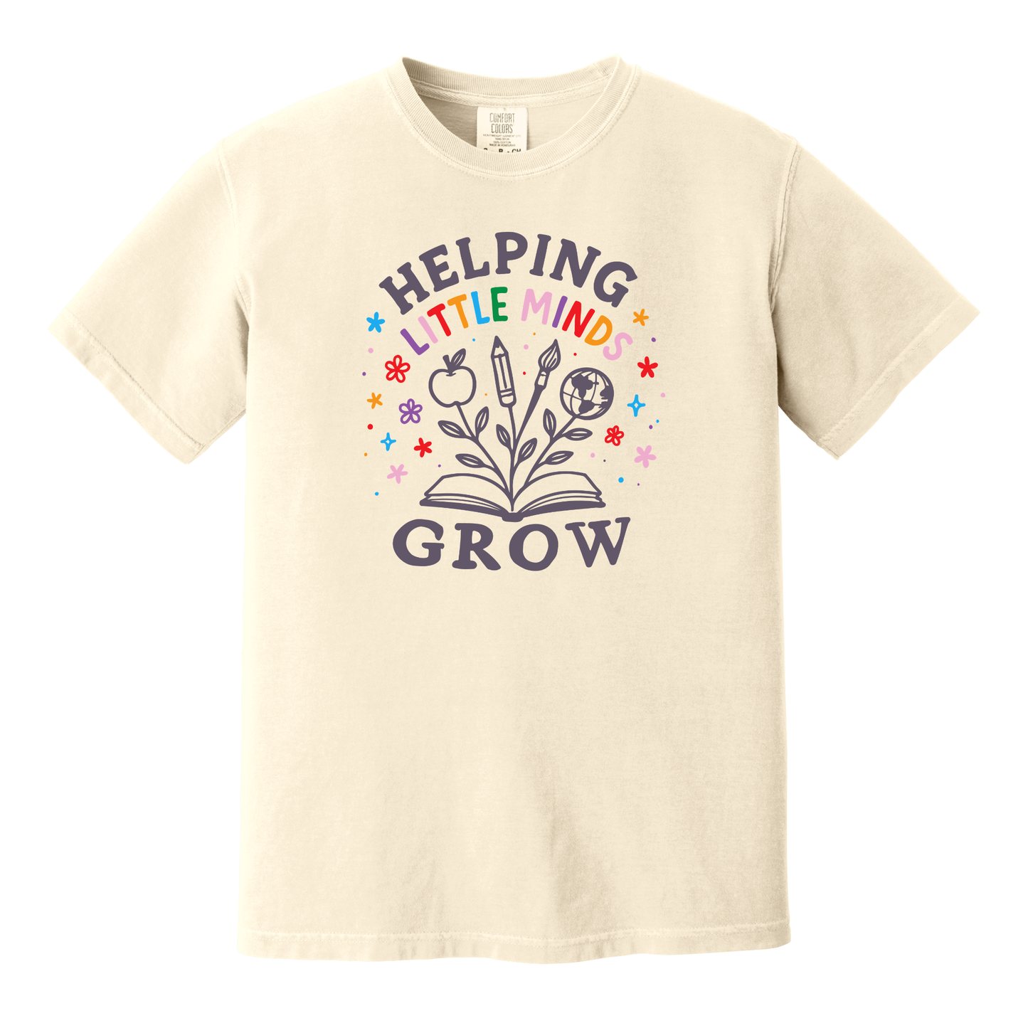 Helping Little Minds Grow Shirt, Teacher Shirt, Back to School Shirt