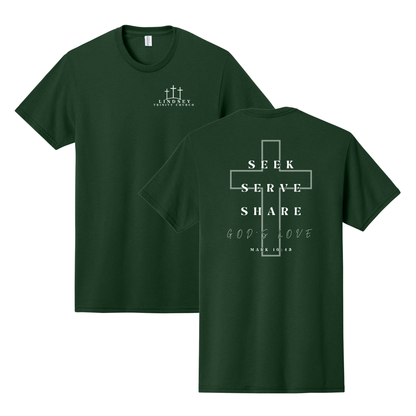 Lindsey Trinity Church Basic Short Sleeve T-Shirt