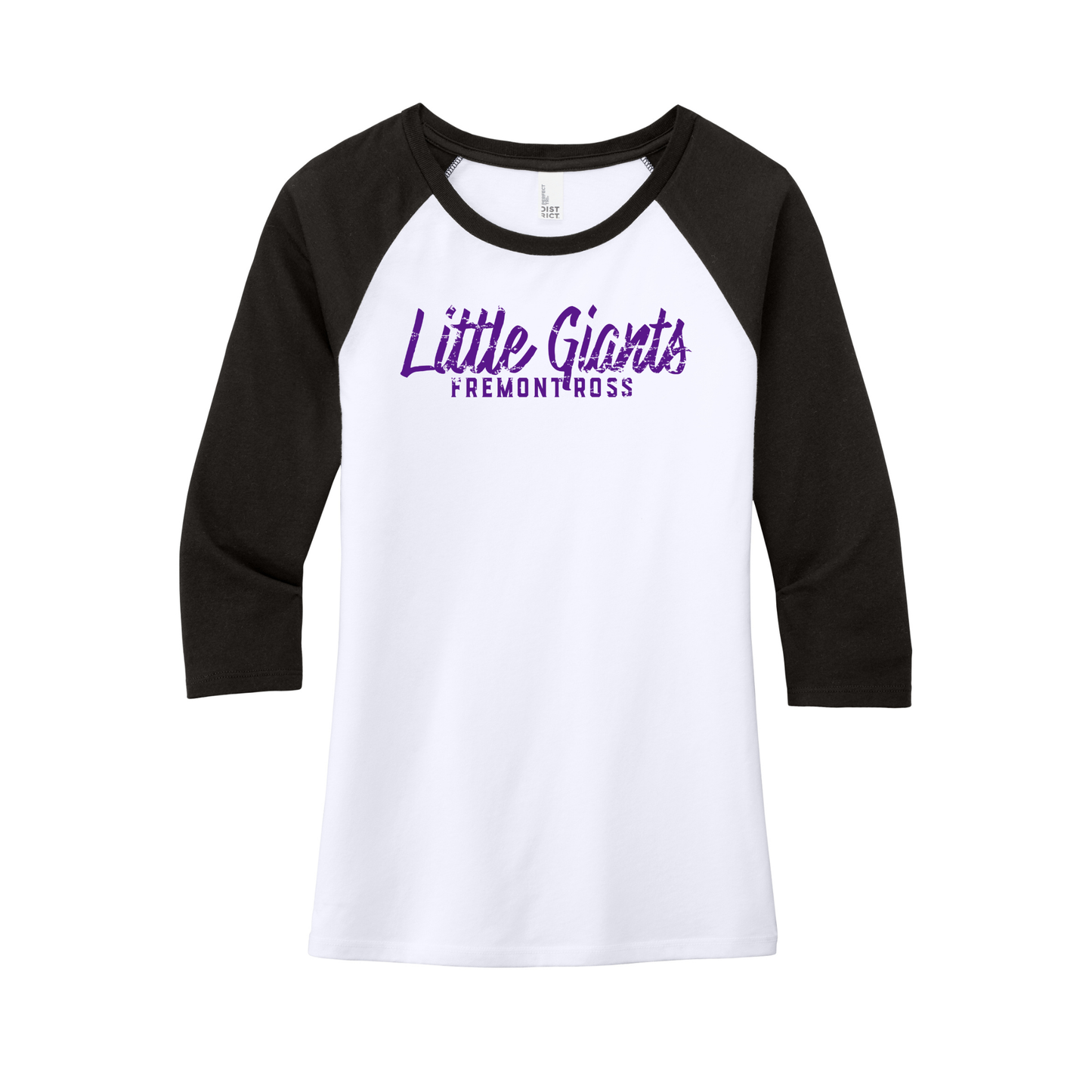 Fremont Ross (FRAS-35) Design on District Women’s Perfect Tri 3/4-Sleeve Raglan (DM136L)