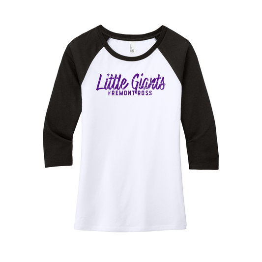Fremont Ross (FRAS-35) Design on District Women’s Perfect Tri 3/4-Sleeve Raglan (DM136L)