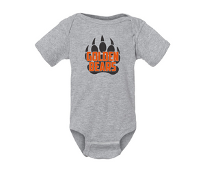Gibsonburg Golden Bears (GBAS-13) Baby Onesie
