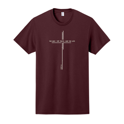The Way, The Truth, And The Life Shirt, Christian Shirt, Christian Sweatshirt, Cross Shirt, Cross Sweatshirt, Faith Shirt