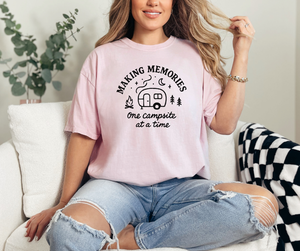 Making Memories One Campsite at a Time, Camping Shirt, Summer Shirt (1717)