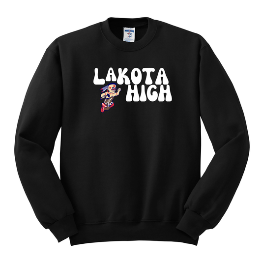 Lakota Senior Class Fundraiser Design 3 Basic Crewneck Sweatshirt