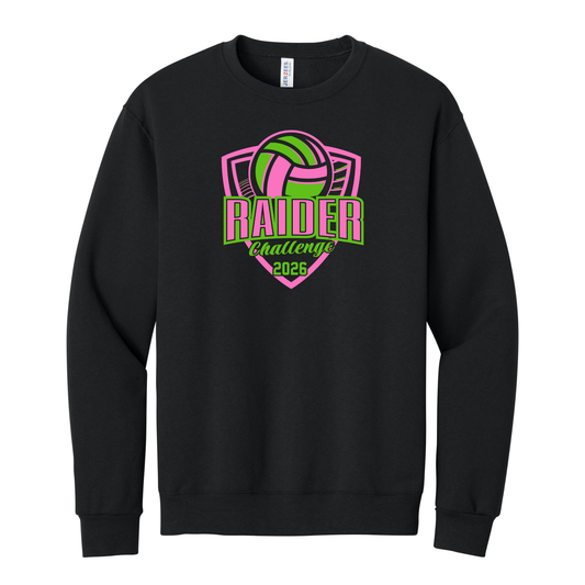 Lakota Volleyball Raider Challenge Basic Crewneck Sweatshirt