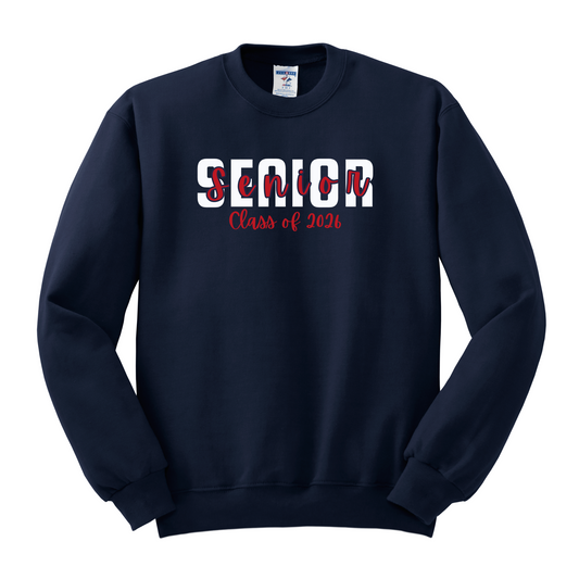 Lakota Senior Class Fundraiser Design 1 Basic Crewneck Sweatshirt