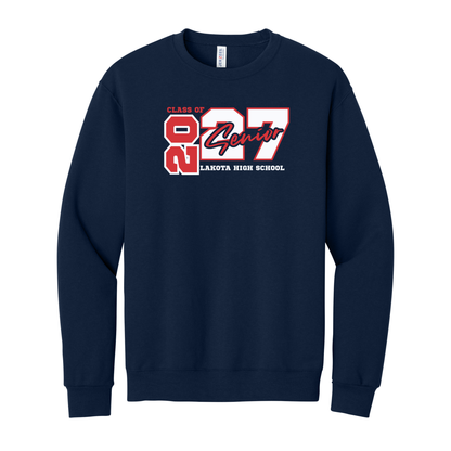 Lakota Senior Class Fundraiser Design 1 Basic Crewneck Sweatshirt