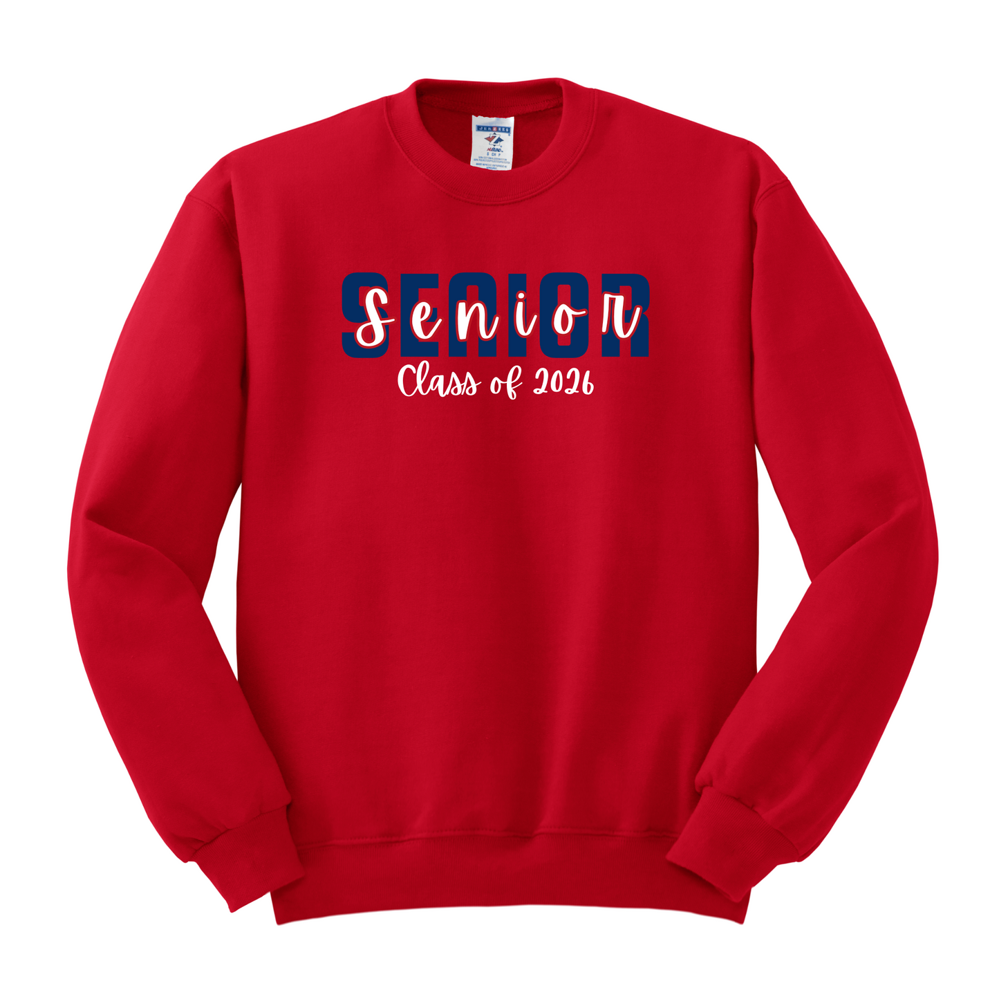 Lakota Senior Class Fundraiser Design 1 Basic Crewneck Sweatshirt