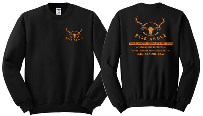 Rise Above Sweatshirts (Crewneck & Hooded)- Choice of Color