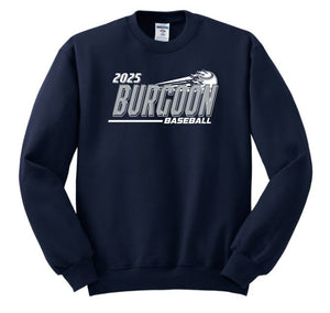 Burgoon Baseball Crewneck Sweatshirt