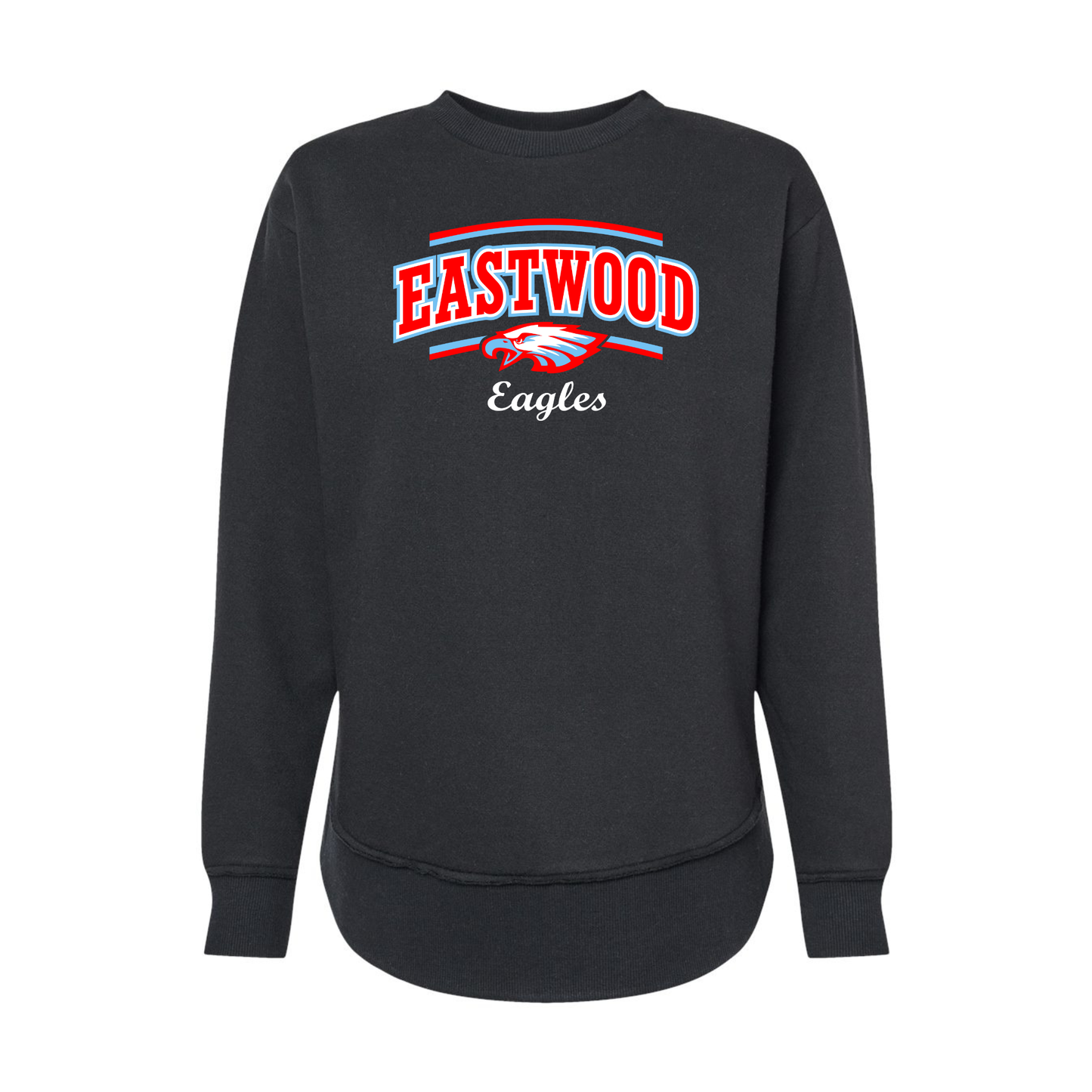 Eastwood (EWAS-02) Design on Women's Weekend Fleece Crewneck Sweatshirt (LAT3525)
