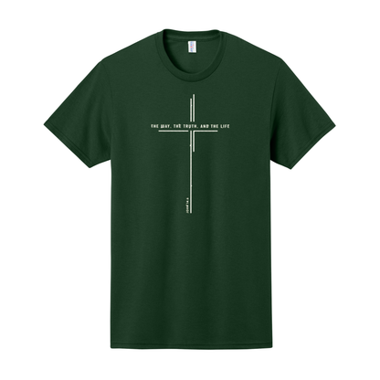 The Way, The Truth, And The Life Shirt, Christian Shirt, Christian Sweatshirt, Cross Shirt, Cross Sweatshirt, Faith Shirt
