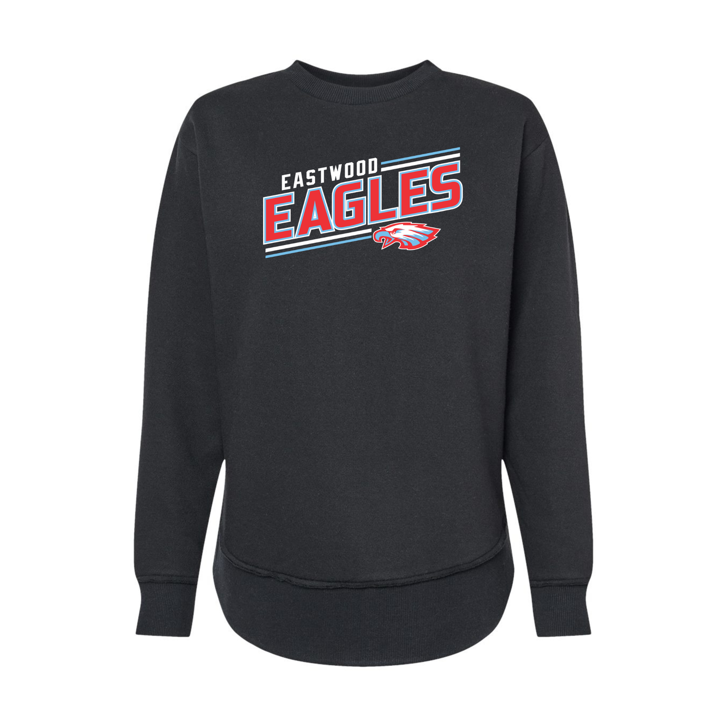 Eastwood (EWAS-08) Design on Women's Weekend Fleece Crewneck Sweatshirt (LAT3525)