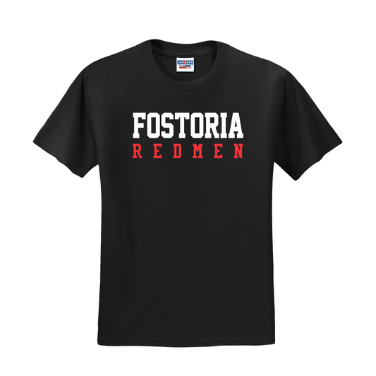 Fostoria Redmen (FOS-06) Design on Optional Apparel