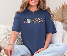 America Shirt, Patriotic Shirt, USA Shirt, Women's Shirt (1717)