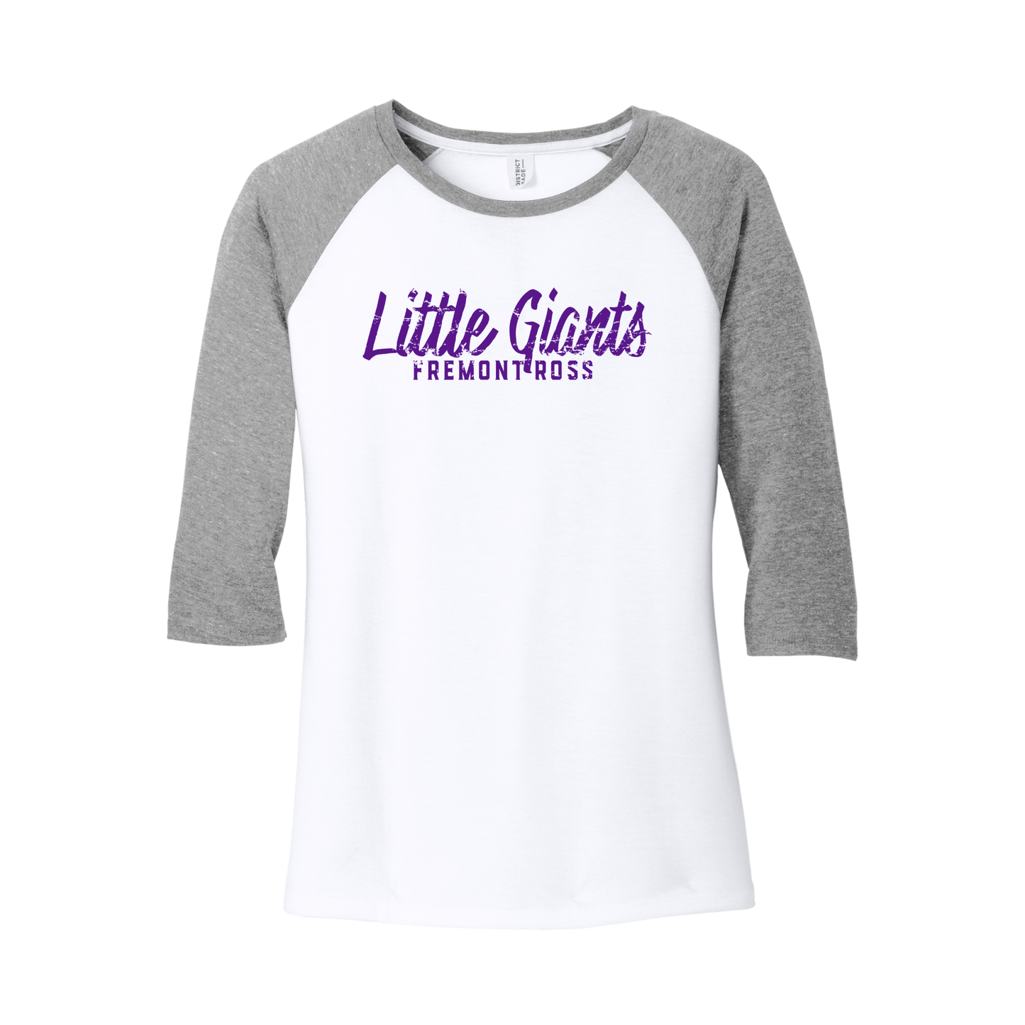 Fremont Ross (FRAS-35) Design on District Women’s Perfect Tri 3/4-Sleeve Raglan (DM136L)