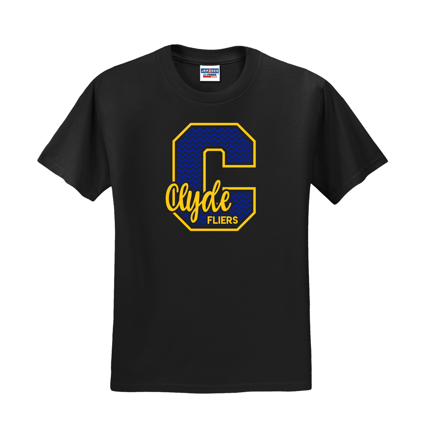 Clyde (CAS-04) Design on Optional Apparel