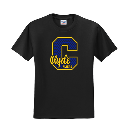 Clyde (CAS-04) Design on Optional Apparel