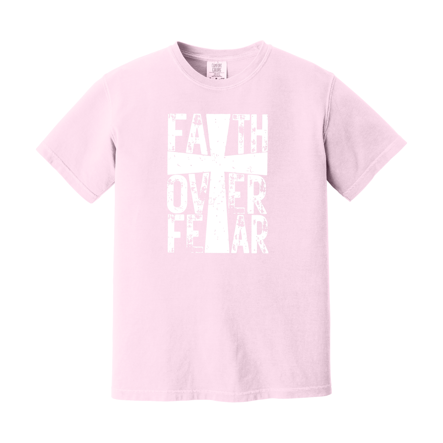 Faith Over Fear Shirt, Christian Shirt, Cross Shirt