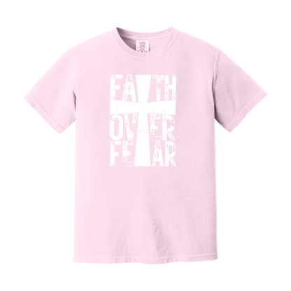 Faith Over Fear Shirt, Christian Shirt, Cross Shirt
