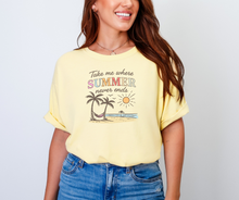 Take Me Where Summer Never Ends Shirt, Summer Shirt, Women's Shirt (1717)