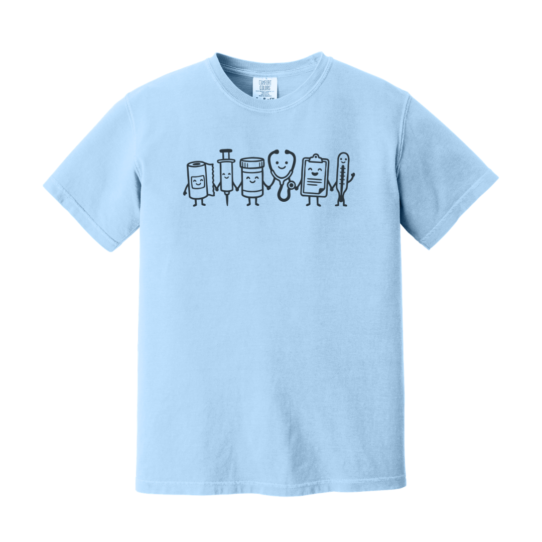 Happy Healthcare Shirt, Nurse Shirt, CNA Shirt, Doctor Shirt (1717)