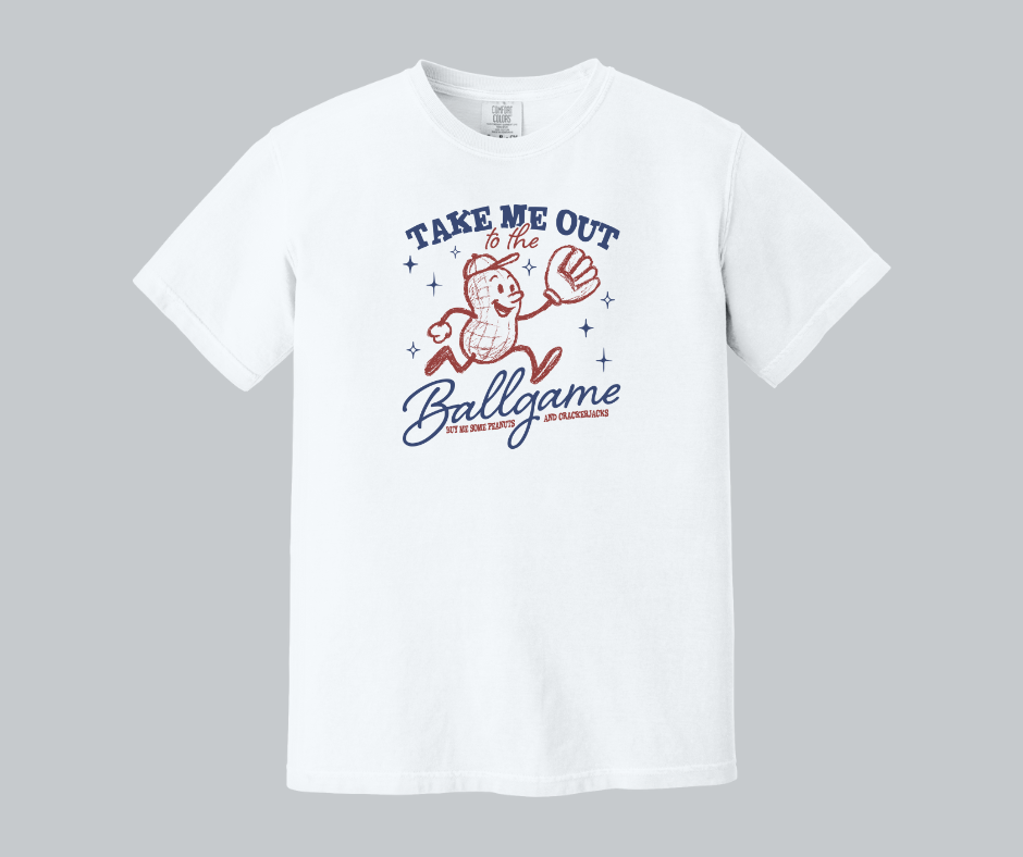 Take Me Out to the Ballgame Shirt, Baseball Shirt, Softball Shirt, Spring Sports
