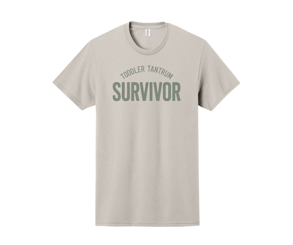 Toddler Tantrum Survivor Shirt, Mom Shirt, Dad Shirt, Funny Shirt (29M)