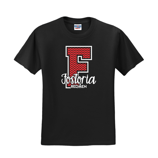Fostoria Redmen (FOS-02) Design on Optional Apparel
