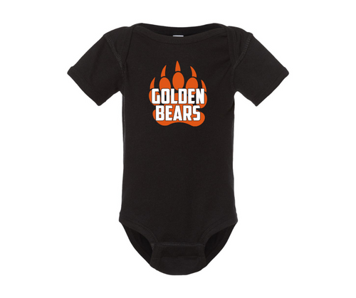 Gibsonburg Golden Bears (GBAS-13) Baby Onesie