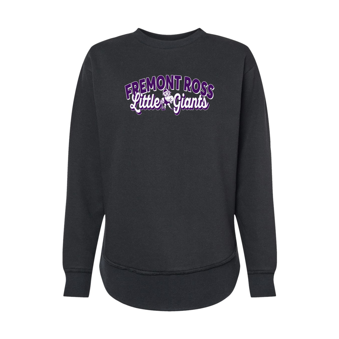 Fremont Ross (FRAS-27) Design on Women's Weekend Fleece Crewneck Sweatshirt (LAT3525)