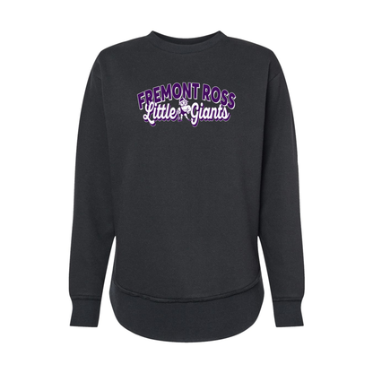 Fremont Ross (FRAS-27) Design on Women's Weekend Fleece Crewneck Sweatshirt (LAT3525)