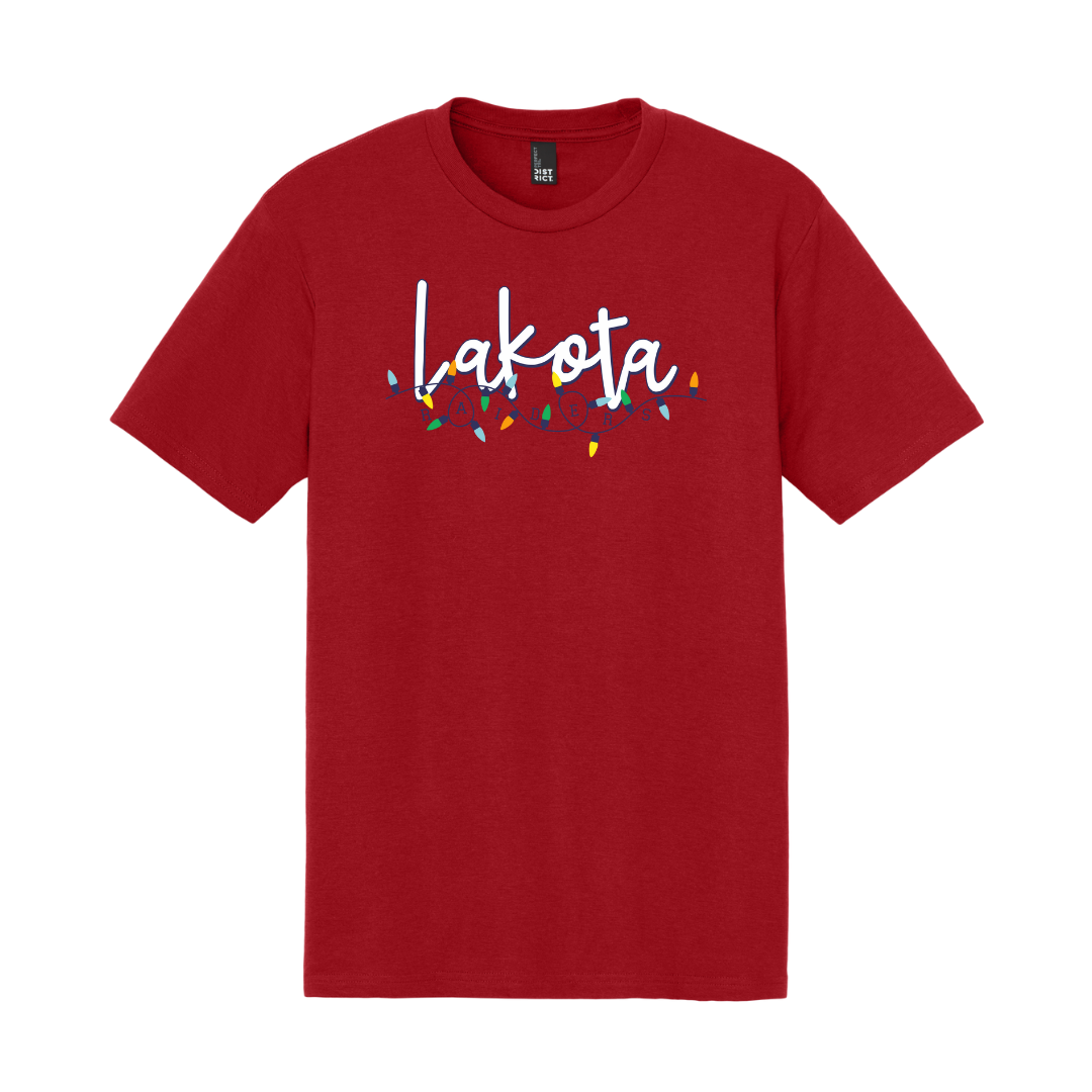Lakota Raiders Christmas Lights