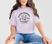 Making Memories One Campsite at a Time, Camping Shirt, Summer Shirt (1717)