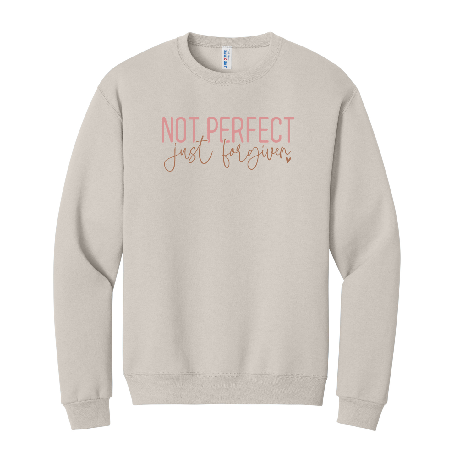 Not Perfect Just Forgiven Sweatshirt, Christian Sweatshirt, Faith Sweatshirt, Jesus Sweatshirt
