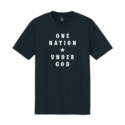 One Nation Under God Shirt, America Shirt, USA Shirt, Christian Shirt, Patriotic Shirt (DM130)