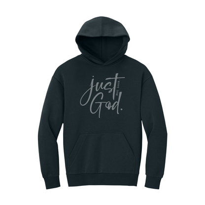 Just God. Not Luck. Sweatshirt, Christian Sweatshirt, Christian Hoodie, Christian Hooded Sweatshirt, Christian Crewneck Sweatshirt, Faith Sweatshirt