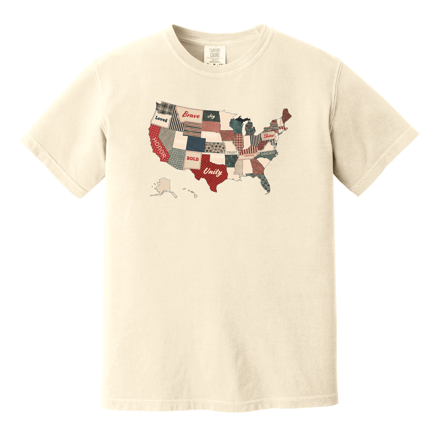 USA Map Shirt, Patriotic Shirt, State Shirt, USA Shirt