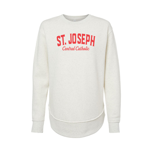 SJCC/BHCS (SJAS-15) Design on Women's Weekend Fleece Crewneck Sweatshirt (LAT3525)