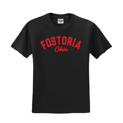 Fostoria Redmen (FOS-04) Design on Optional Apparel
