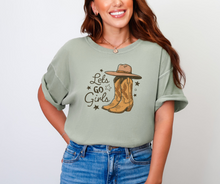 Lets Go Girls Shirt, Cowgirl Shirt, Western Shirt, Cowboy Shirt (1717)