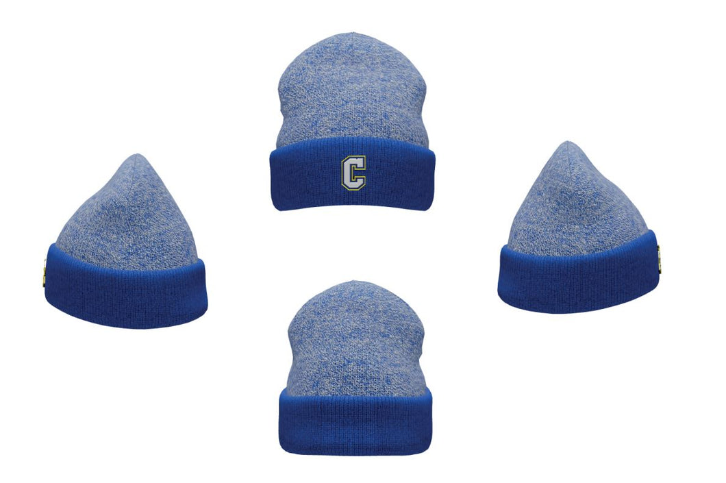 Clyde Heather Two-Tone Cuff Beanie (651K)