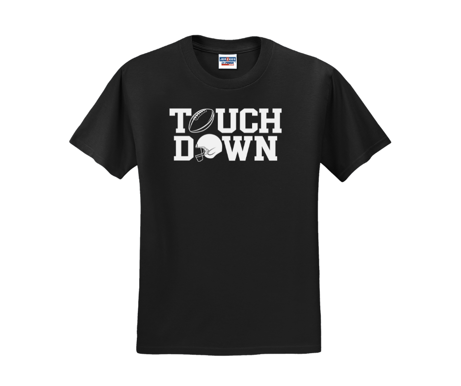 Touch Down Shirt, Football Fan Shirt, Friday Night Football Shirt (29M)