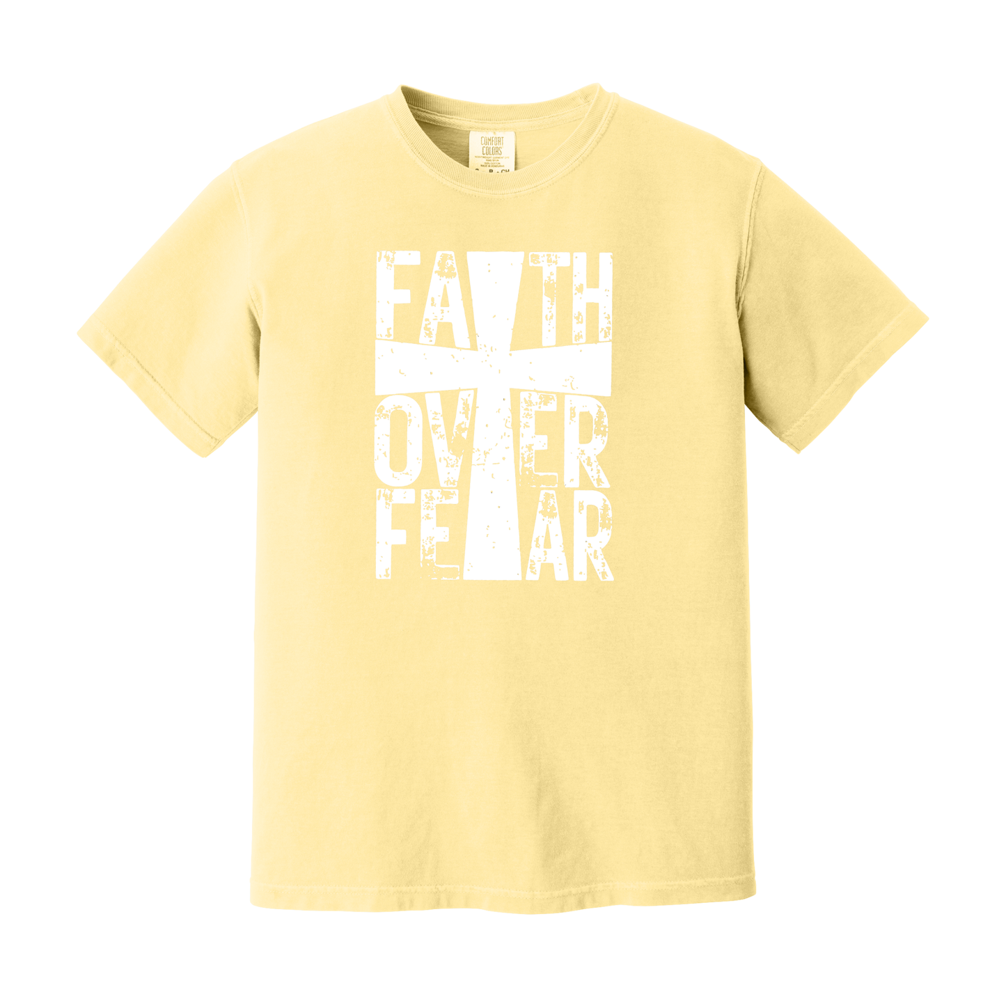 Faith Over Fear Shirt, Christian Shirt, Cross Shirt
